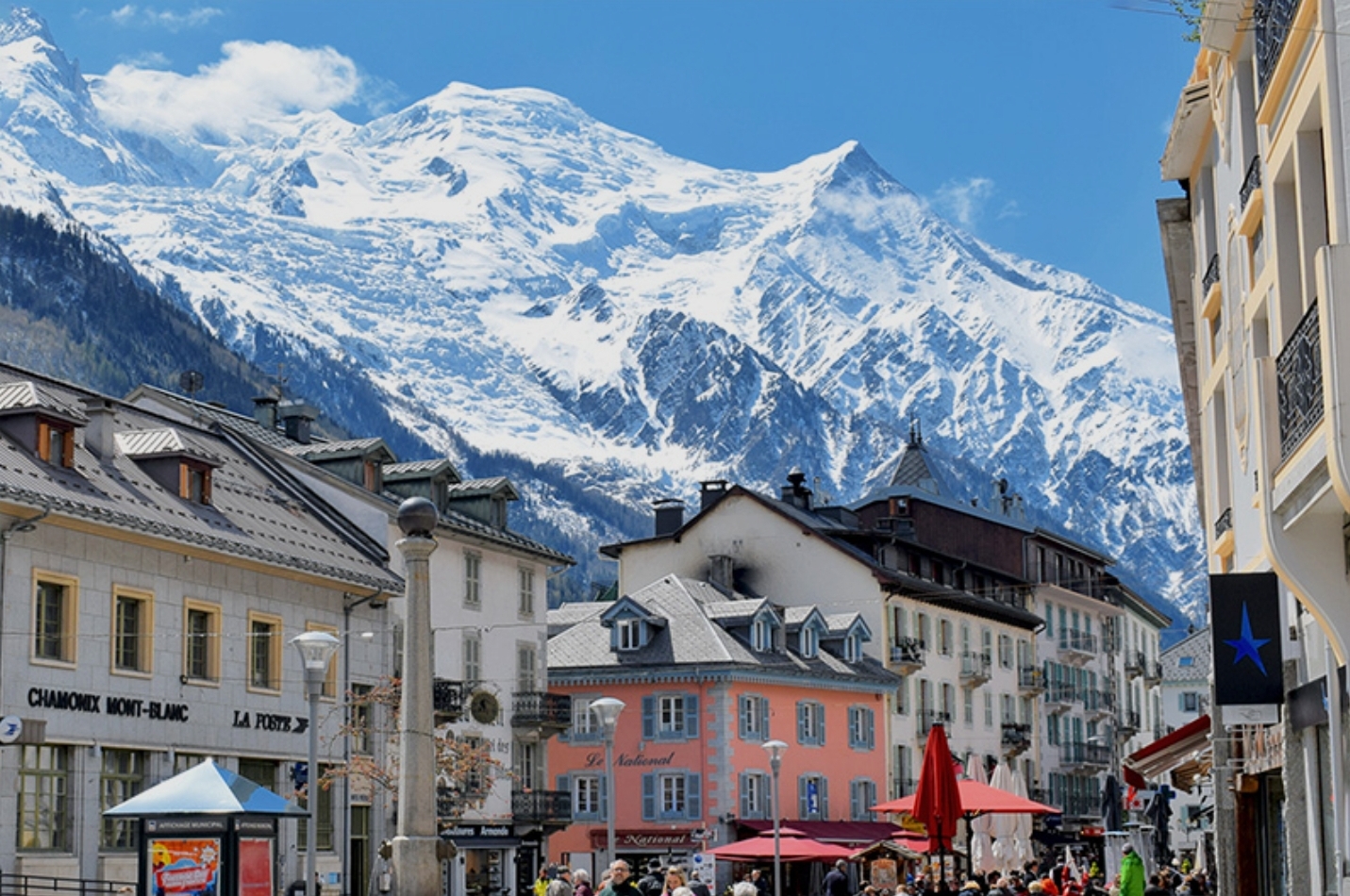Chamonix et le Mont-Blanc